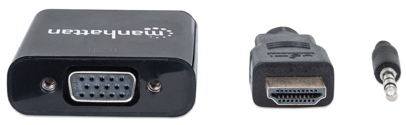 HDMI to VGA & Audio Converter