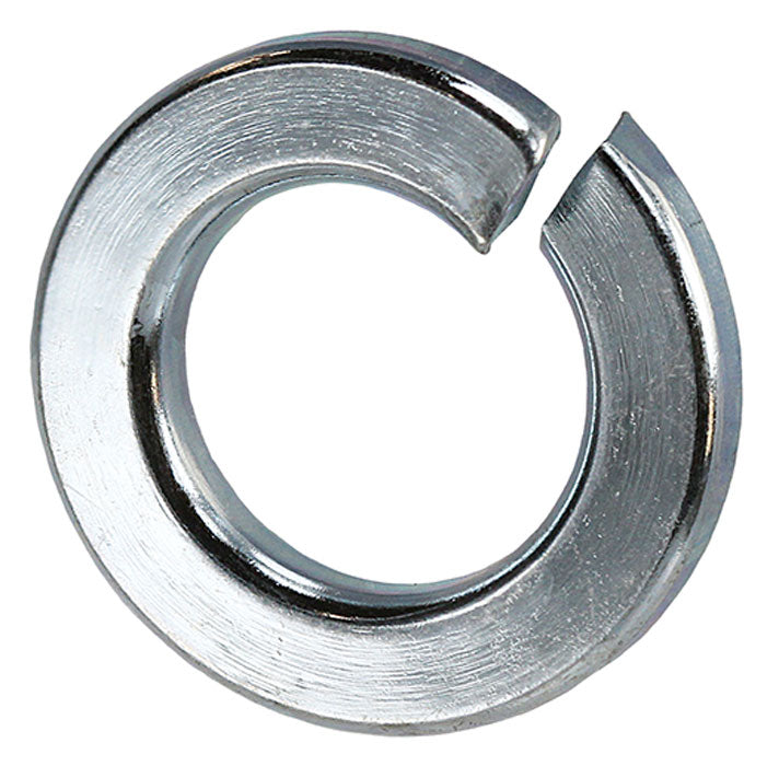 Flat Steel Lock Washer, 1/4", 100 pack