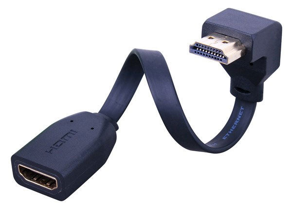 Super Flex Flat HDMI® High Speed Male to Female Cable with Ethernet