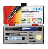 ECG Cordless Butane Soldering Iron, 30-70 Watts