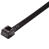 Cable Tie, 4", 18 lb, Black, 1000 pack