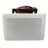 3" Neo Motor Ceiling Speaker in White with Transformer 