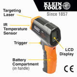 10:1 Infrared Thermometer w/ Laser