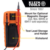 MM325 Digital Multimeter, Manual Ranging