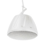 3" Hanging Speaker in White with Transformer