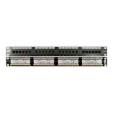 24 Port Cat 6 Patch Panel, 19