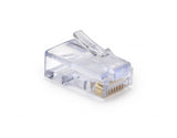 EZ-RJ45 Cat6 (8P8C) Modular Plug w/ Strain Relief, 30 pack