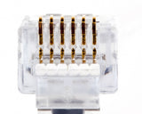 EZ-RJ11 Modular Plug Telephone (6P6C), 50 pack