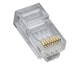 RJ45 (8P8C) Cat5e High Performance, Round-Stranded, 25 pack