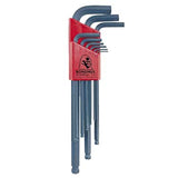 Balldriver Hex Key Set, 1.5-10MM, 9 pieces