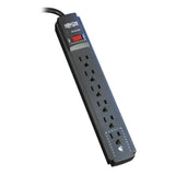 AC Strip Surge Suppressor, 6 Outlet , 15' Cord