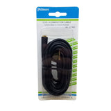 3.5mm 4 Conductor Male to Female, Gold Plated