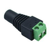 DC Screw-On Jacks, 2.5x5.5mm, 5 pack