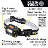 Klein Rechargeable Light Array Headlamp