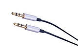 3.5mm Slim Stereo Male Plug to Male Plug, 1'