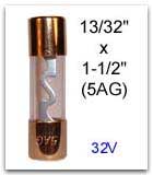 AGU 30A Fast Acting Fuse, 2 Pack