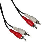 Shielded Audio Cable, Dual RCA, 18