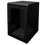 Wall Mount Cabinet Rack, 23" Deep, 15U