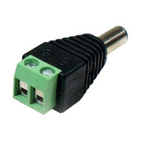 DC Plug, 2.1 x 5.5mm to Screw Terminals