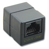 RJ45 Coupler, F/F RJ45 Wired Straight Through, Cat5E