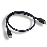 Displayport Male to Male Patch Cable, 10'