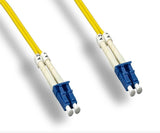 Fiber Optic Cable, Single Mode, 9/125 Duplex, LC to LC, 16ft