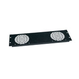 Fan Panel Cutout for (2) 120mm Fans (fans not included)