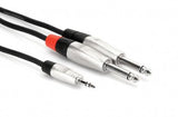 3.5MM TRS to Dual 1/4" TR Cable, 6 foot