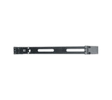 1 Space Hinged Panel Mount Rack,  6" Deep