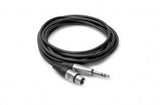 Pro Mic Cable, XLR 3 Pin Female to 1/4" TRS, 3 foot