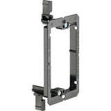 Low Voltage Single Gang Mounting Bracket, Black, 1 Gang