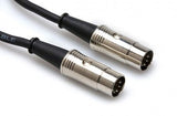 Pro MIDI Cable, Servicable 5 Pin to 5 Pin Din, 10 foot