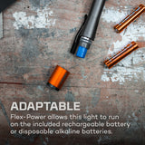 Inspector 500+ Rechargeable Flex Power Flashlight