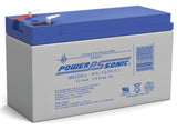 Sealed Lead Acid Battery, 12V 7AH, F2 Plug