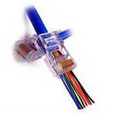 EZ-RJ45 Cat5/Cat5e (8P8C) Modular Plug