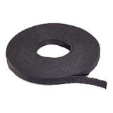 WrapStrap PLUS Double-Sided Low Profile Hook and Loop, 3/4" x 75 Foot, Black