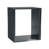 Furniture Grade Black Laminate Rack, 12 Space