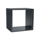 Furniture Grade Black Laminate Rack, 8 Space