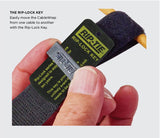 Rip-Tie Rip-Lock Cable Wrap, Black, 1" x 9.5" , 3 Pack