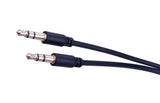 3.5mm Slim Stereo Male Plug to Male Plug, 1'