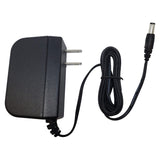 AC Adapter: 12VDC 1.5A, 2.1x5.5mm