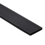 Slotted Finger Duct Cover, Black, 3" x 6 ft