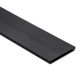 Slotted Finger Duct Cover, Black, 4" x 6 ft