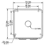 Camera Bracket: Wall Arm & Junction Box