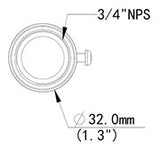 Camera Bracket: 200mm Extension for Pendant Mount