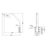 Camera Bracket: Parapet Mount