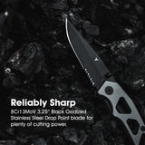 Tactical Knife, 8Cr13MoV Steel Blade EDC