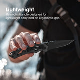 Tactical Knife, 8Cr13MoV Steel Blade EDC