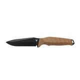 Drop Point Fixed Blade Knife, 4" Blade