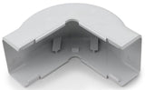 Hellermann Tyton 1 3/4" White External Right Angle
